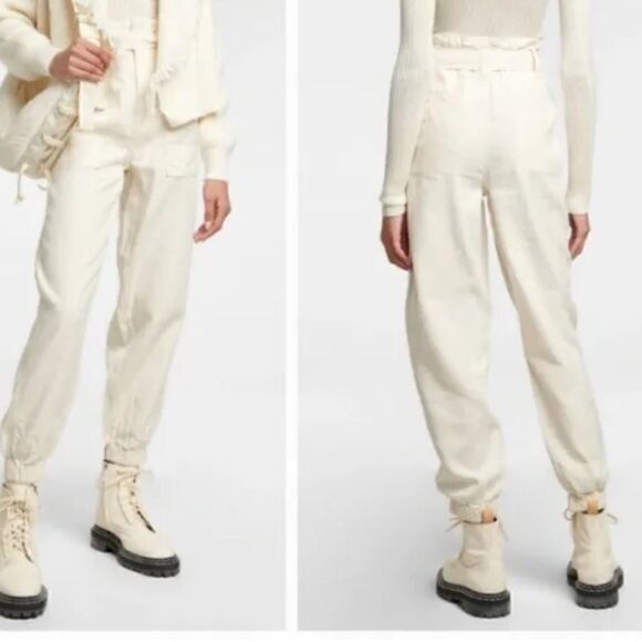 NWT Polo Ralph Lauren Cotton Linen Novel Cream Jogger Neutral Safari 32R Earthy - Picture 2 of 2